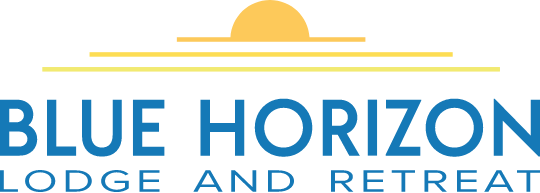 The Blue Horizon Lodge and Retreat Logo